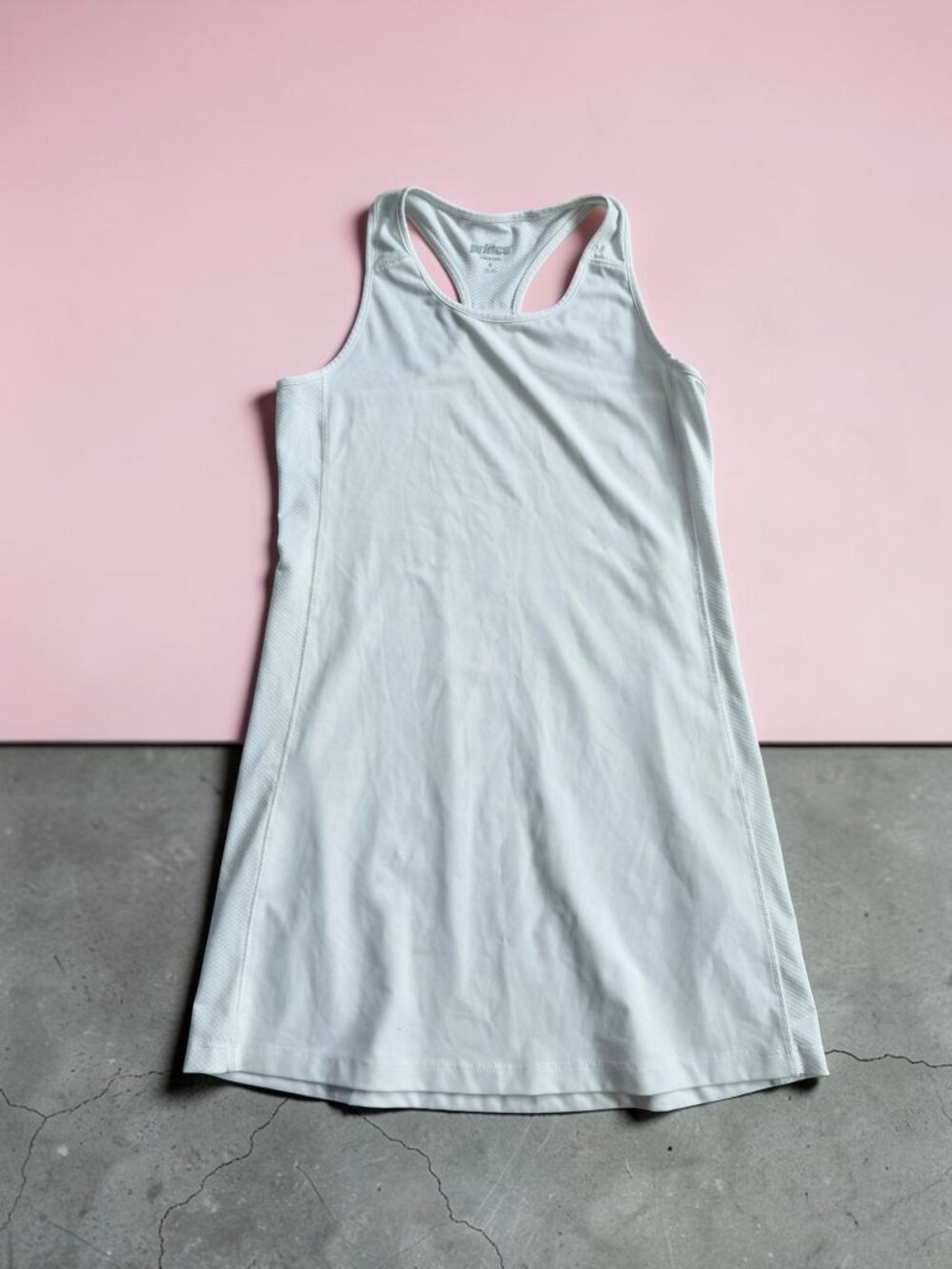 PRINCE Women’s White Racerback Active Tank Size Small